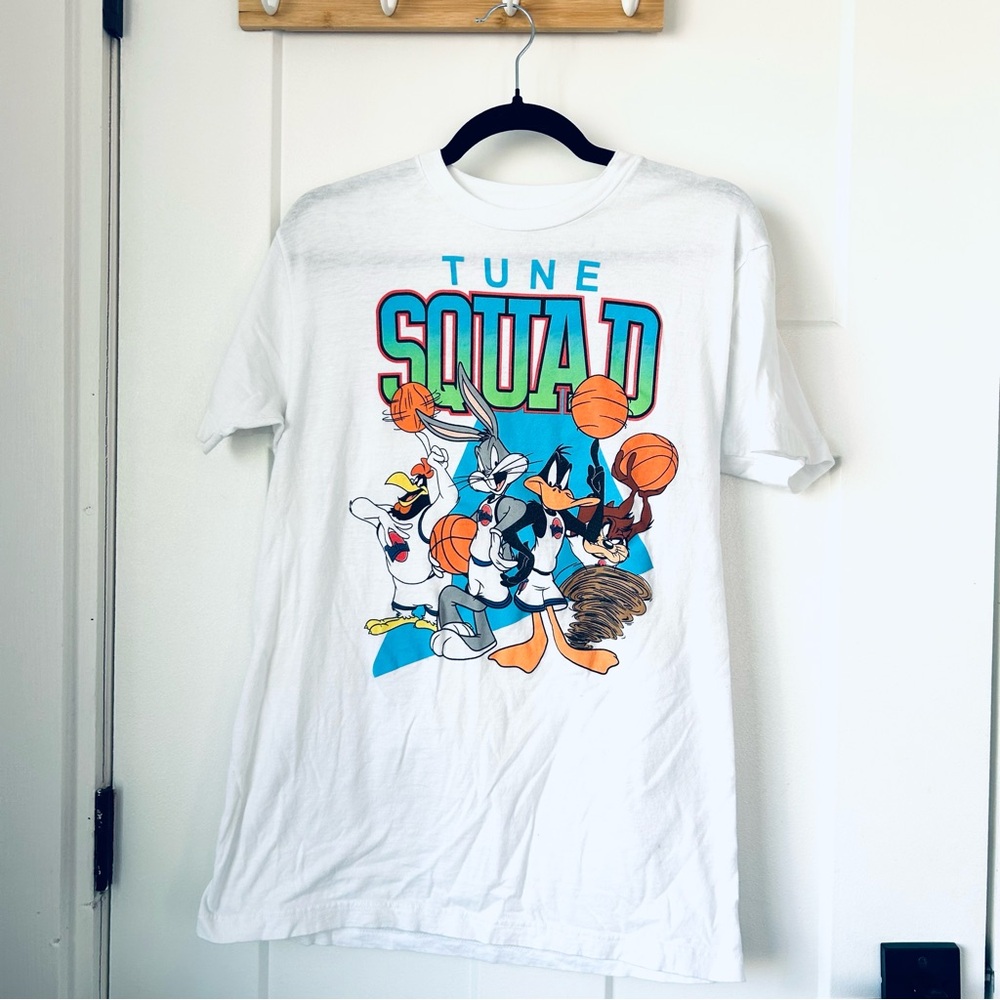 White Tune Squad Graphic T-Shirt